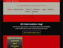 Tablet Screenshot of club4.no